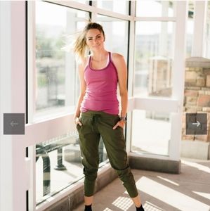 Zyia Olive Trail Joggers